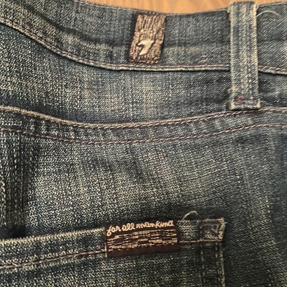 NWOT Women’s 7 for all mankind high waist bootcut jeans size 27. - Picture 3 of 8